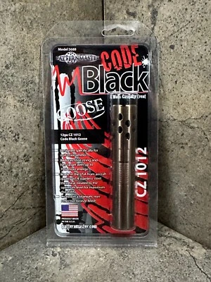 Patternmaster Code Black Goose Choke Tube for 12ga CZ 1012