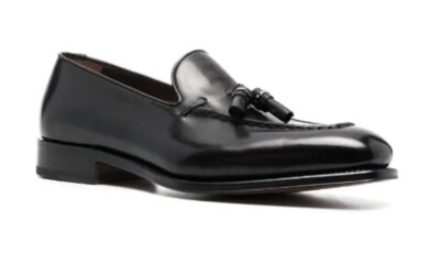 New Salvatore Ferragamo TRAMEZZA LOAFER Black Leather Men New Salvatore Ferragamo TRAMEZZA LOAFER Black Leather Men