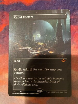 MTG Modern Horizons 2 Cabal Coffers Borderless