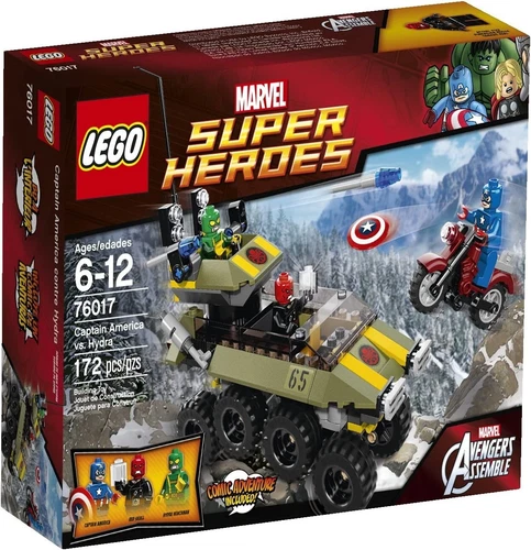 LEGO Marvel Super Heroes - Captain America vs. Hydra (Retired Set #76017)