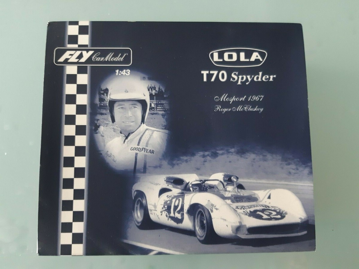 LOLA T70 SPYDER N°52 LAGUNA SECA 1967 FLY 1:43 sans boite de reference