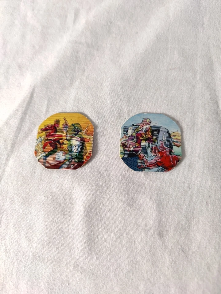 De colección 1983 Mattel Marvel Comics Secret Wars Daredevil 2 insertos solamente  Foto 2 de 2