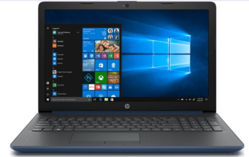 Laptop HP 15-da0598sa 15"Intel Core i3, 2.3Ghz, 4GB DDR4,1TB,Full HD,1Y Warranty - Afbeelding 1 van 5