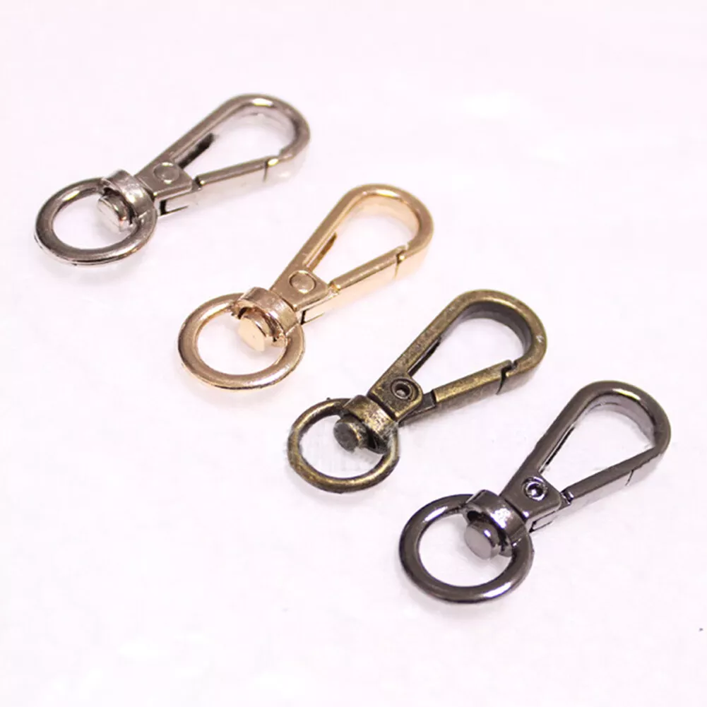 Lobster Claw Clasps 5x Swivel Gold Silver Keychain Snap Hook Jewelry  Decoration