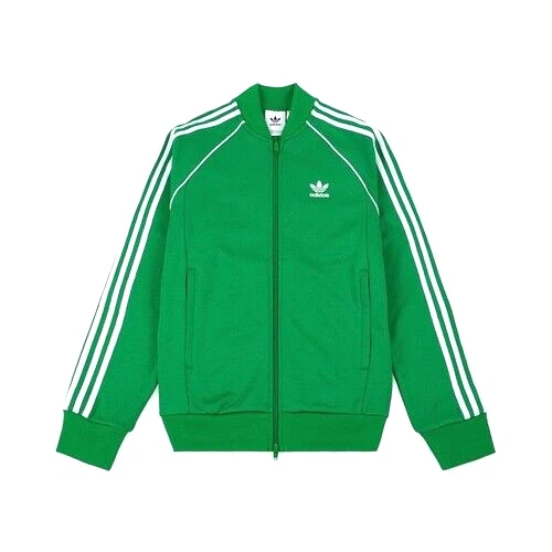 MED adidas Originals MEN&#039;S SST TRACK JACKET GREEN MFG 2017 RARE eBay