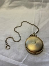 Vintage Caravelle by Bolova Swiss made pocket watch with chain