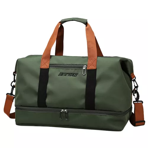 Wasserdichte Reisetasche Sport Fitnessstudio Weekender Gepäcktasche mit Schuhfach - Bild 4 von 31