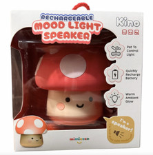 Mimicoco Kino MUSHROOM RAMEN Rechargeable Mood Light  Speaker BRAND NEW IN BOX