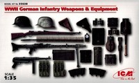 Icm 35638 - Wwii German Infantry Weapon And Equipment - 1:35