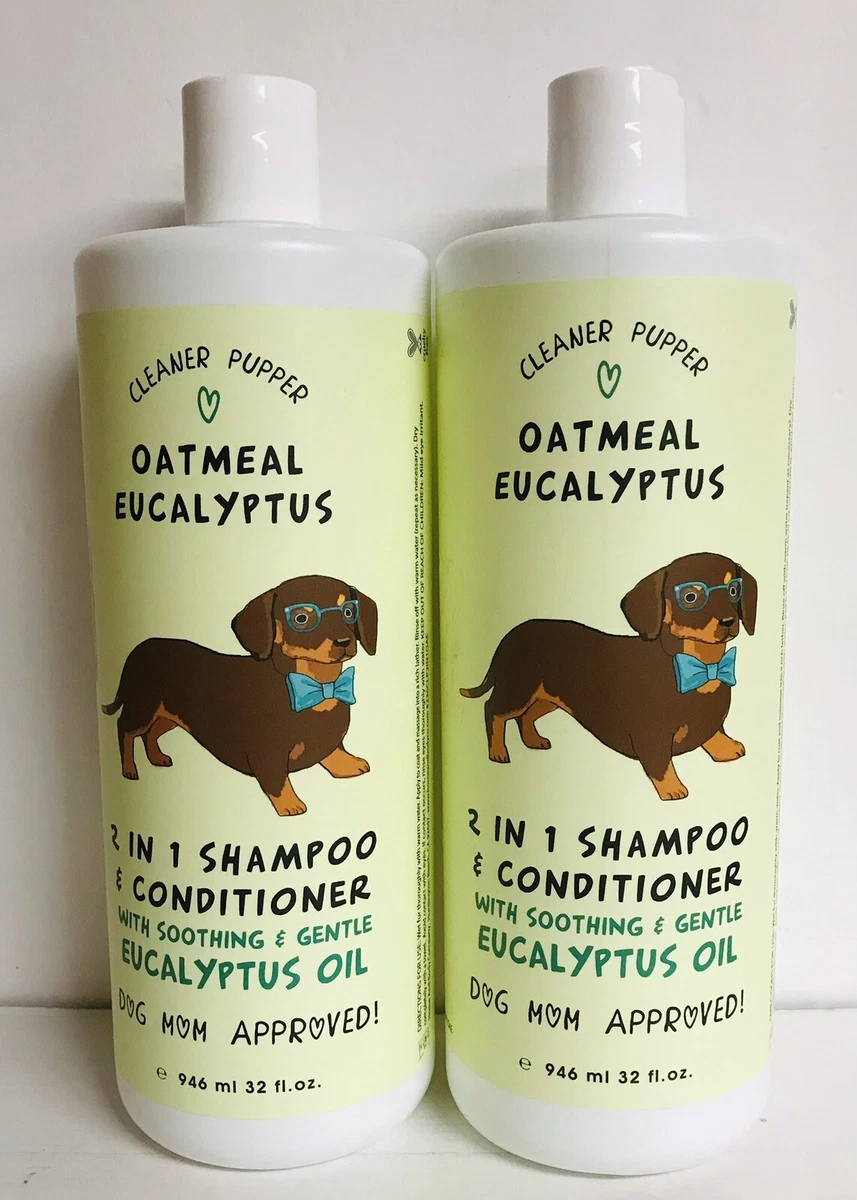 Natural dog shampoo and conditioner top