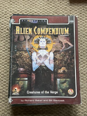 Alien Compendium: Creatures of the Verge 1998 Stardrive TSR