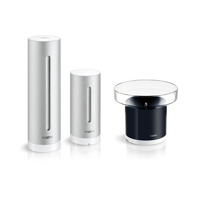 Netatmo Wetterstation mit Innen- und Außenmodul, plus Regenmesser 