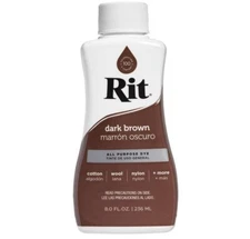 Rit All-Purpose Liquid Dye, Dark Brown