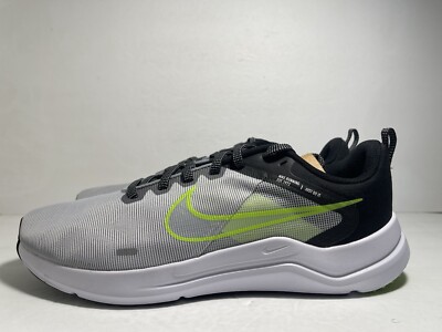 New Nike Downshifter 12 Wolf Grey Volt Running DD9293-011  display picture 1