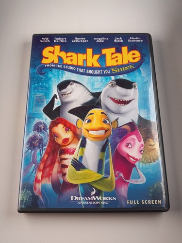Shark Tale (DVD) 2005 Will Smith, Robert De Niro, Renee Zellweger TESTED
