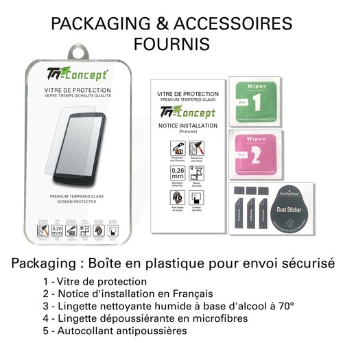 Apple iPhone 6 Plus / 6S Plus - Vitre de Protection Ultra Slim 0,15 mm - TM Conc - Photo 5/5