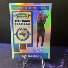 2019-20 Panini Contenders The Finals Ticket /65 Mo Bamba #82 Orlando Magic