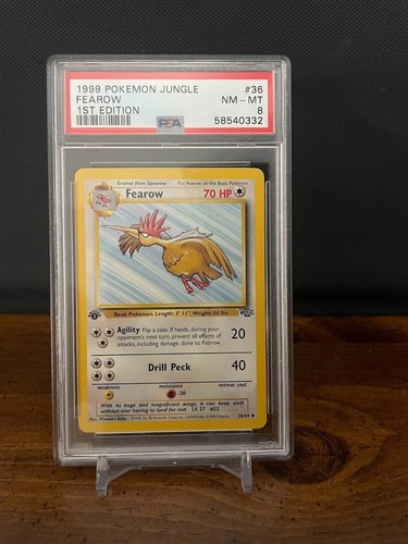 Fearow (1st Edition) graded PSA 8 for sale on eBay