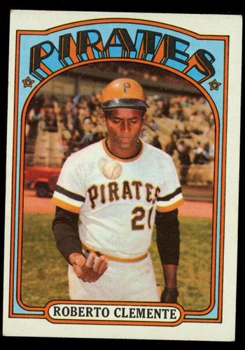 1972 Topps - #309 Roberto Clemente EX - EXMINT SHARP CREASE FREE - Picture 1 of 2