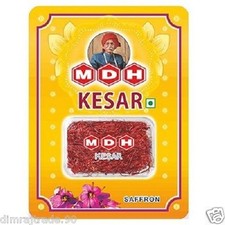 KASHMIRI SAFFRON KESAR pure High Quality saffron sealed 1 Gram by MDH