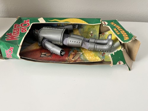 Modellino giocattolo vintage 1974 MEGO Wizard Of Oz Tin Woodsman Man con scatola - Foto 6 di 7