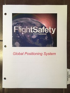 Global Positioning System (GPS) in Gulfstream V Pilot Training Booklet.  GV