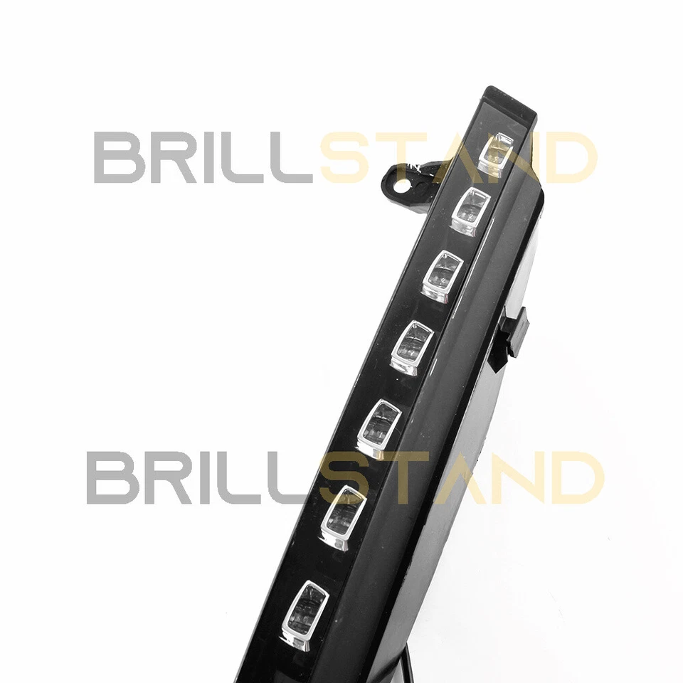 LED DRL Daytime Running Light Bumper Fog Lamp w Turn For Audi Q7 2007 2008 2009 - Image 2 of 4