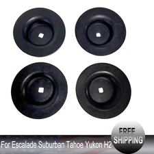 Set of 4 Rear Coil Spring Insulators Moog For Escalade Suburban Tahoe Yukon H2