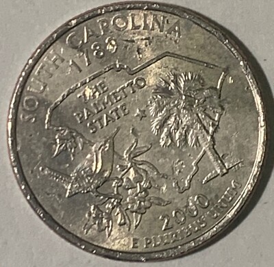 apolina サマカプ25 US Quarter Dollar 25¢ Coin 1788-2000-P South Carolina | eBay