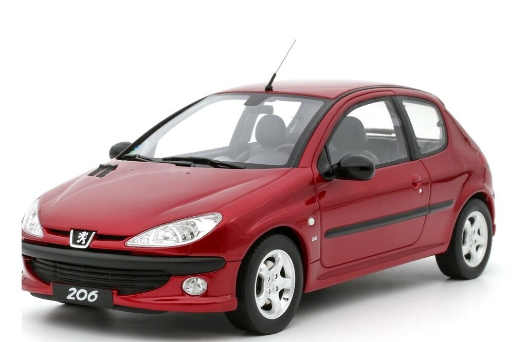 OTTOMOBILE - PEUGEOT 206 S16 1999 Rot - 1/18 - OT1039 | eBay OTTOMOBILE - PEUGEOT 206 S16 1999 Rot - 1/18 - OT1039 | eBay