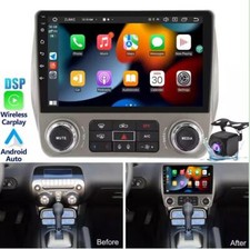 32GB Android 12 Car Radio Navi GPS Stereo For Chevrolet Camaro 2010-2015 Camera