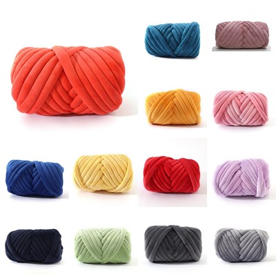 DIY Wolle Garn Weiche Sperrige Arm Stricken Roving Häkeln Wollgarn