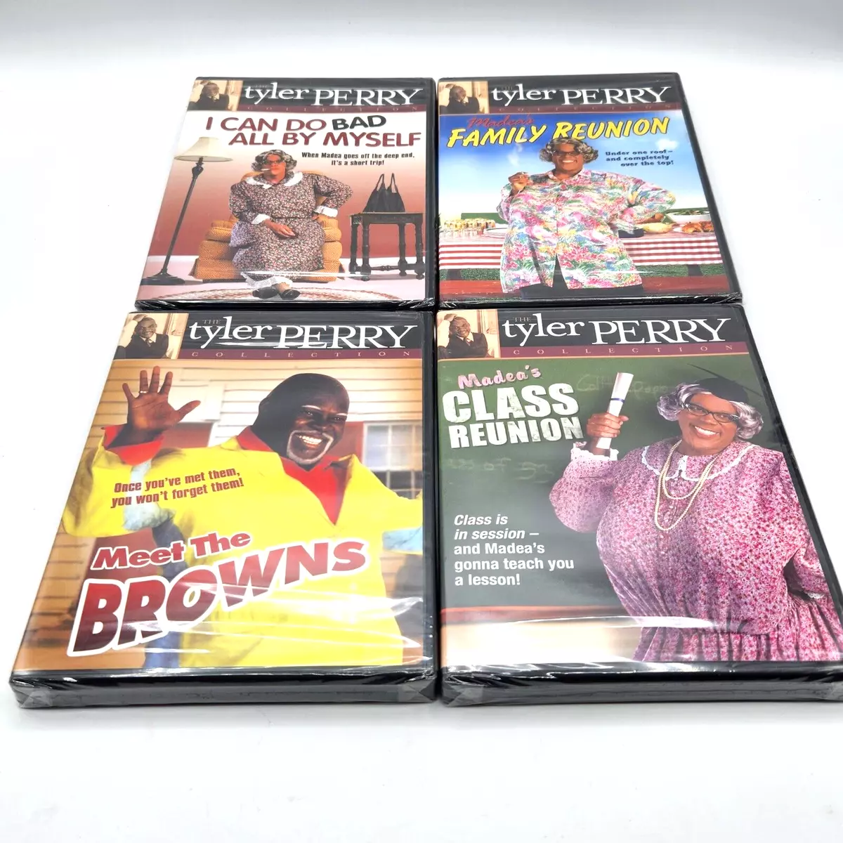 LOT of 4 NEW Sealed Tyler Perry Collection DVD Class Reunion Meet The Browns