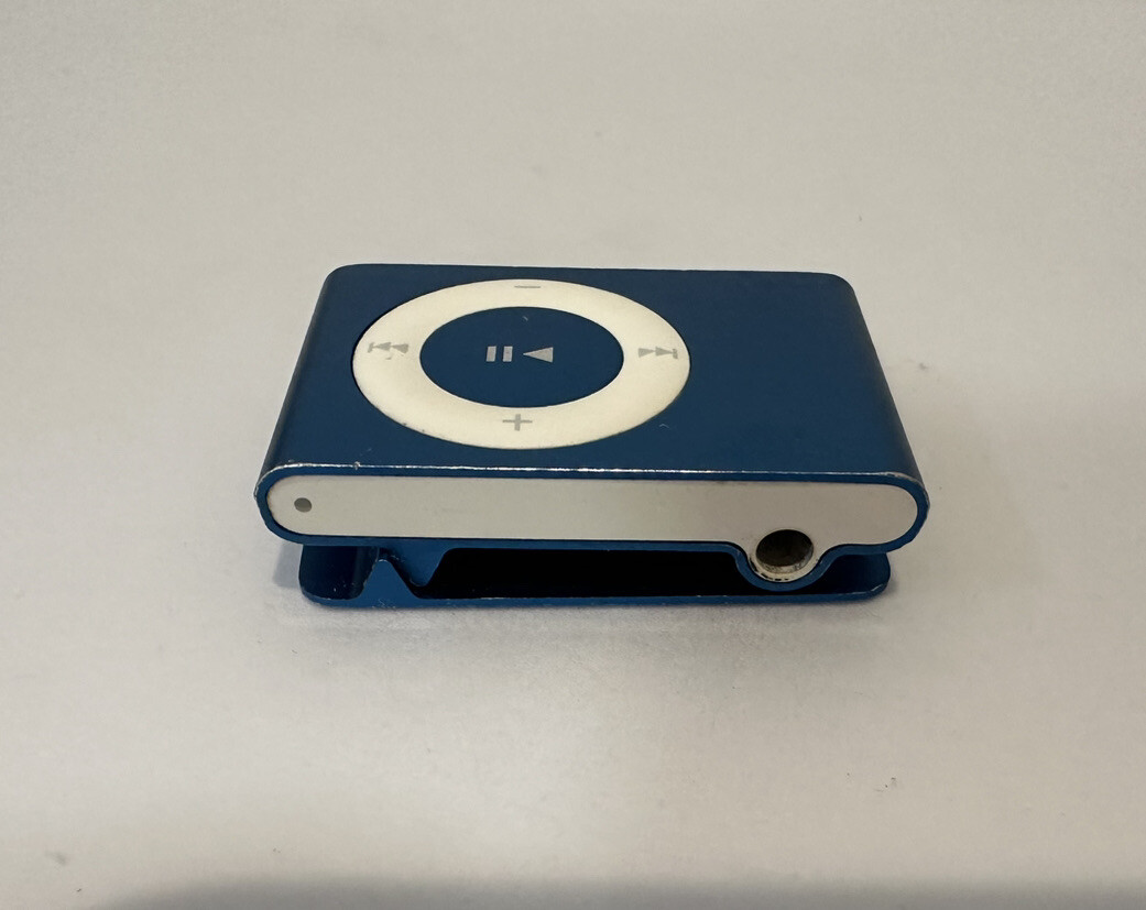 Apple iPod shuffle 2nd Generation Blue (1 GB) Works Great