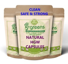 Horny Goat Weed Capsules 12,000mg Per Cap 30% Lcariin Natural Strong 5greens