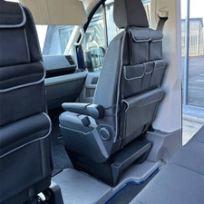 For Vw Crafter Mantge Back Seat Storage Organiser Captain Seats Van Or Camp
