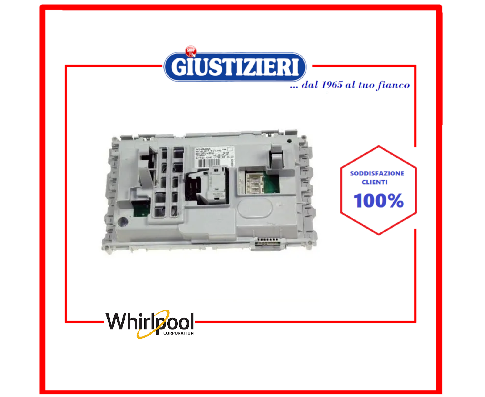 481010438414 MODULO COMANDO WAVE LAVATRICE DA PROGRAMMARE WHIRLPOOL IGNIS ORIG.