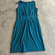 Ann Taylor Loft Sleeveless Summer Dress Womens Size 2 Blue Swiftie Minimal