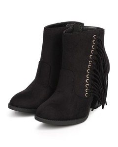 soda fringe booties