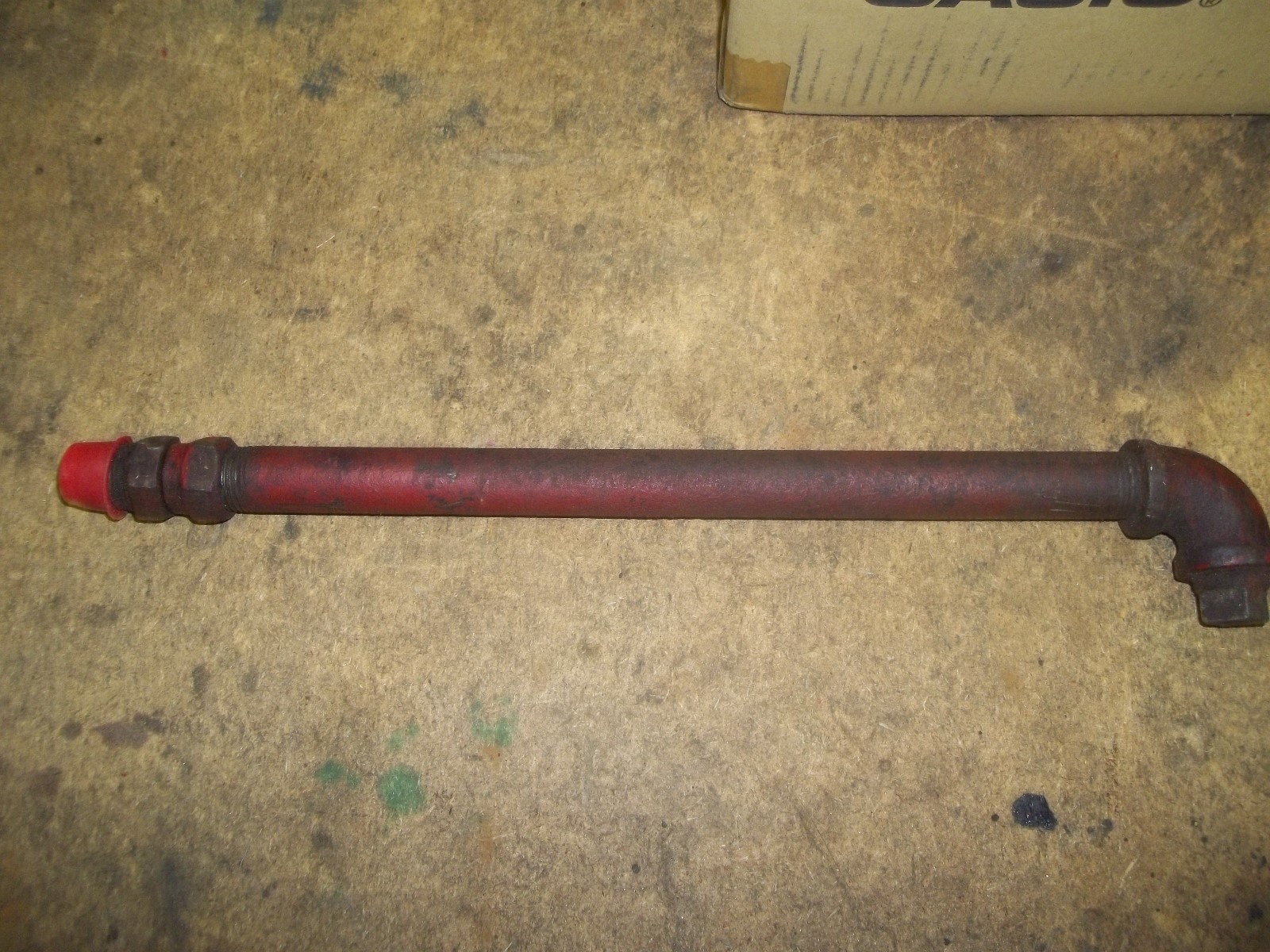 IH Farmall H SH M SM MD SMTA 300 350 400 450 560 STEEL HYDRAULIC LINE W