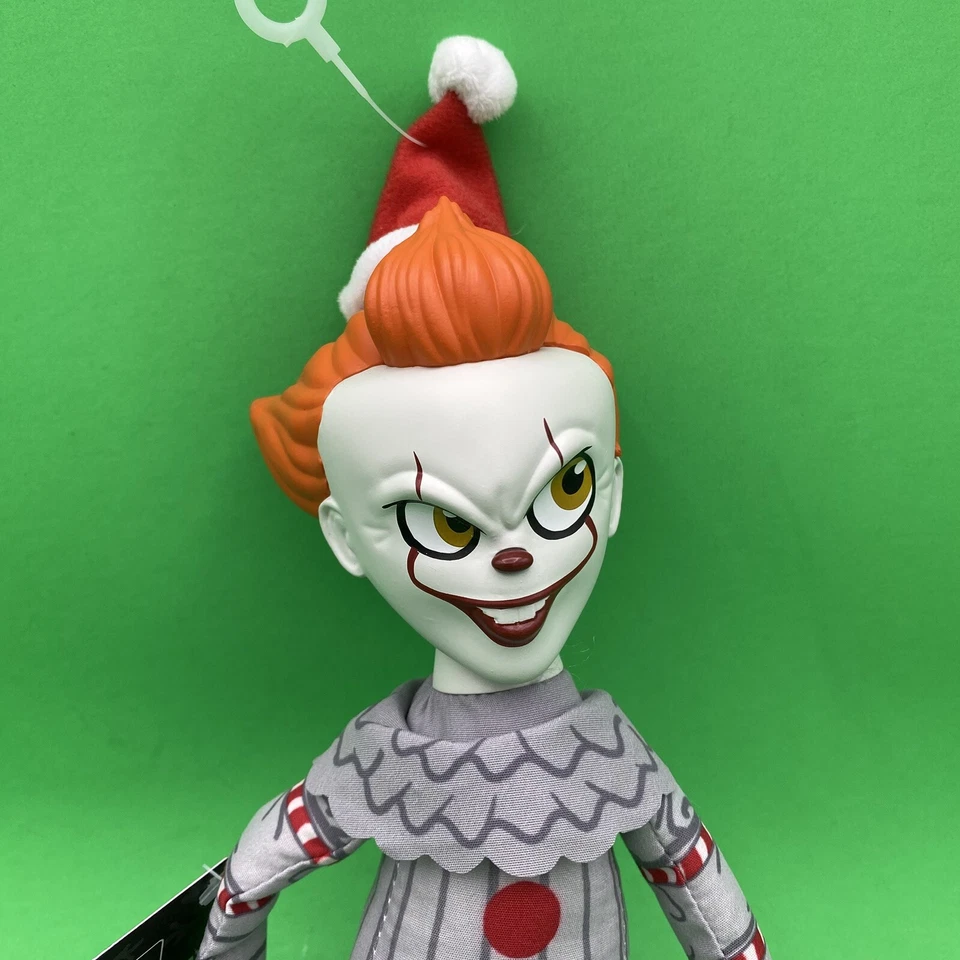 NOVO Holiday Horrors Pennywise 8" IT Figura de Palhaço de Natal Roto Phunny Kid Robô - Imagem 2 de 4