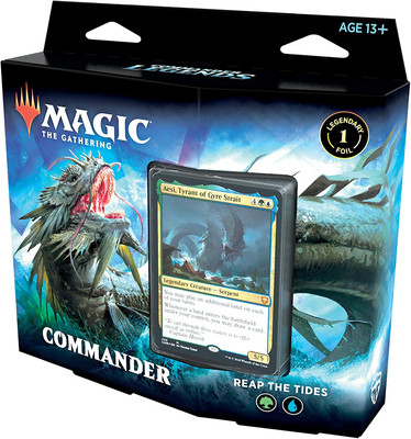 Magic: the Gathering Commander Legends   Reap the Tides | 100 Card Ready-To-Play