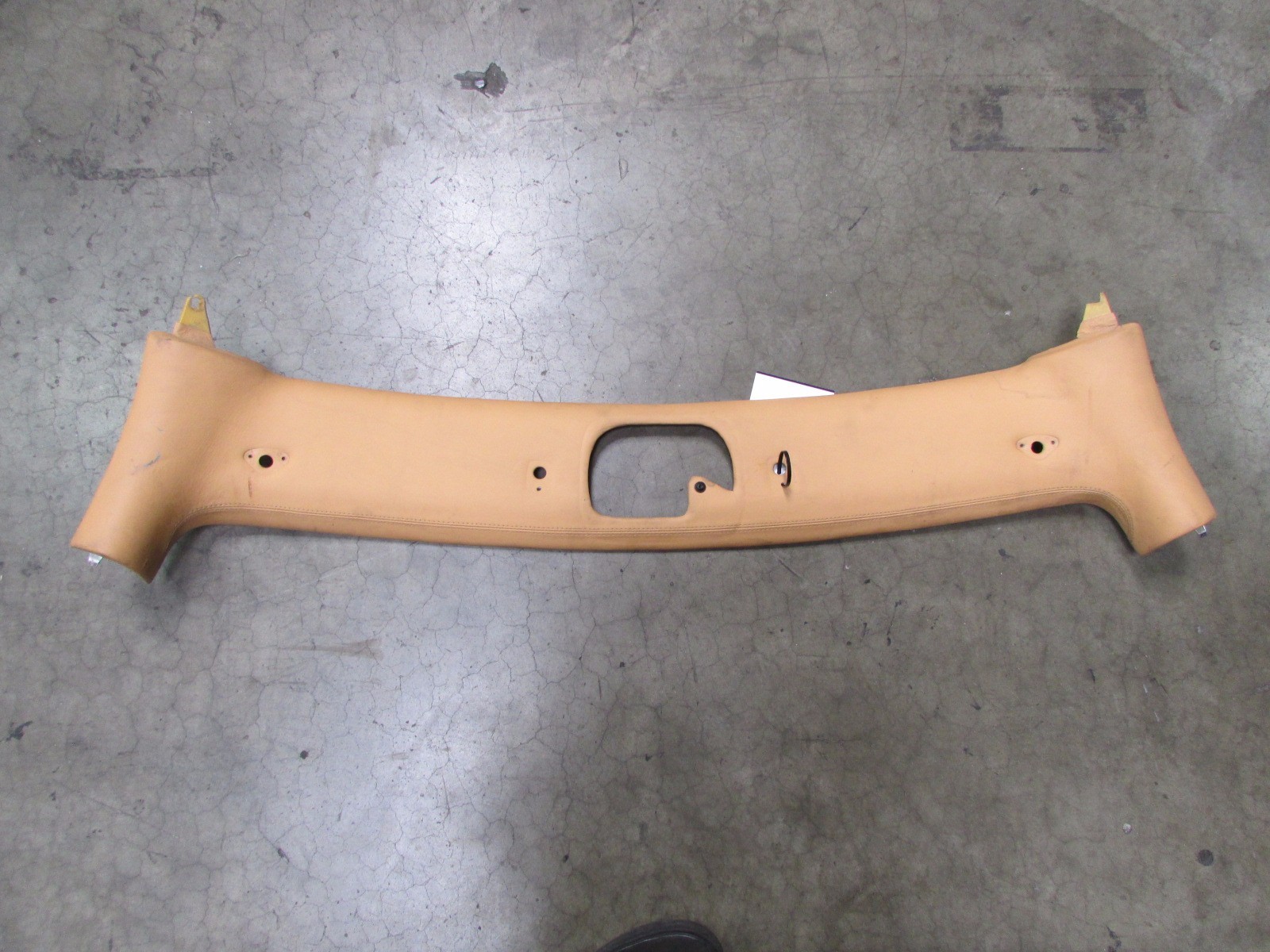 Ferrari 360 Coupe Upper Windscreen Windshield Cover Beige Leather, P/N 65867100