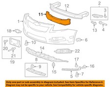 Chevrolet GM OEM 11-14 Cruze Front Bumper Grille-Absorber 95963009