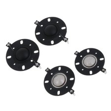 2Pcs 25.5mm 4Inch Treble Voice Coil Round Frame Dome Speakers Unit 25 Core