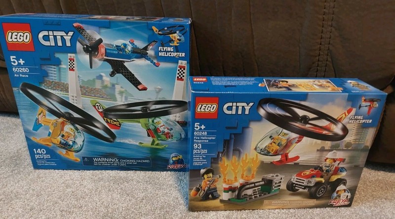 New! Lego City Lot Of Two Sets- #60248, 60260