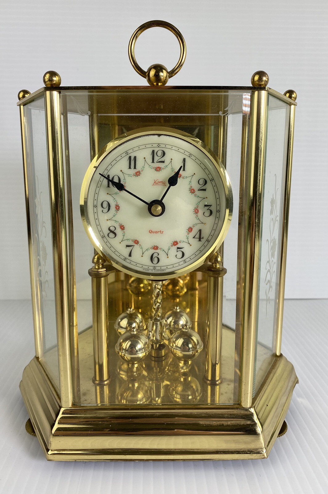 Vintage Koma Quartz Anniversary Clock West Germany Battery Powered NOT