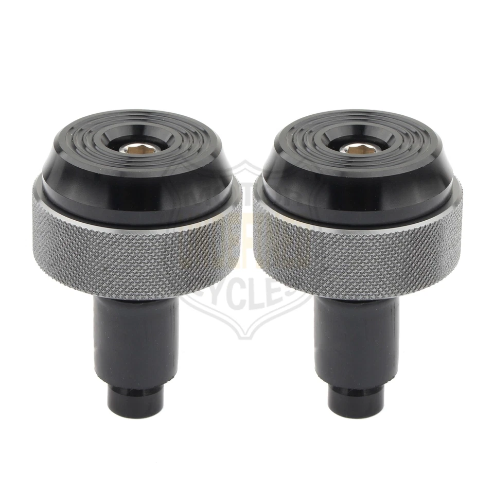 Motorcycle Cruise Control Weight Handlebar End Plug Throttle Speed 7/8" 22mm Set - Image 3 of 4
