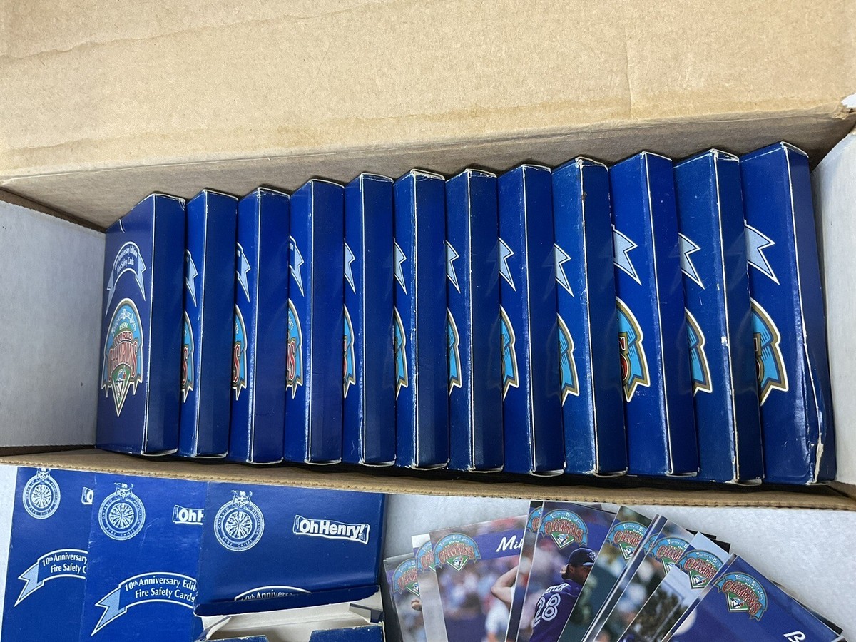 1992 World Champions Toronto Blue Jays Fire Safety Cards 10th