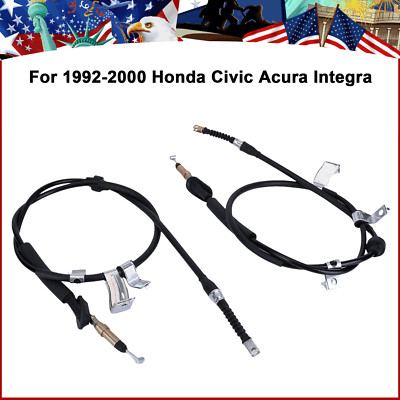 Rear Parking Brake Cable For 1992-2000 Honda Civic Acura Integra 1.5L 1.6L 1.8L